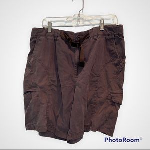 Columbia Mens Brown Shorts Size Large